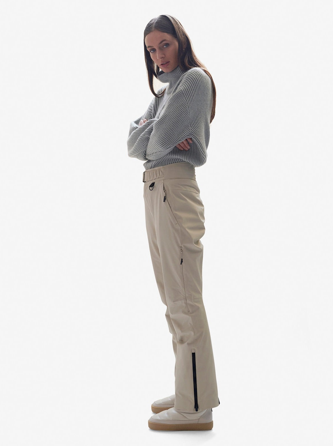 W BELTED ALPINE PANT - Canvas