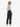 Woman HYBRID DOWN SWEATPANT - Black - back