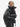 Woman REVERSIBLE WOOL HALF ZIP - Black Plaid