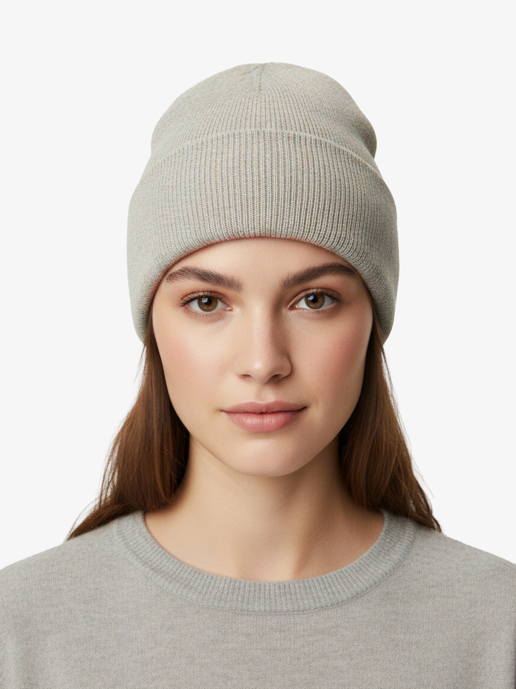 Cashmere Cuff Beanie - Slate Gray