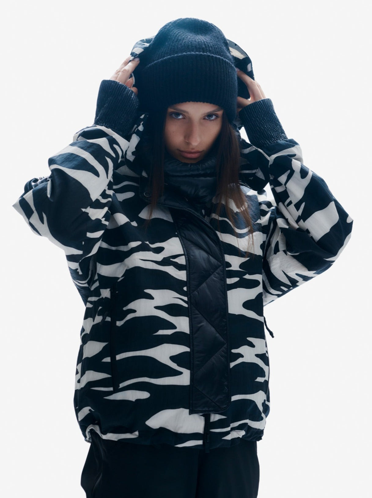 Women's Sloane Insulated Jacket - Zebra
