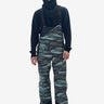 Men's 2-layers Powder Bib - Zea Camo - front