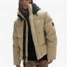 Man FOWLER DOWN JACKET - Canvas - front