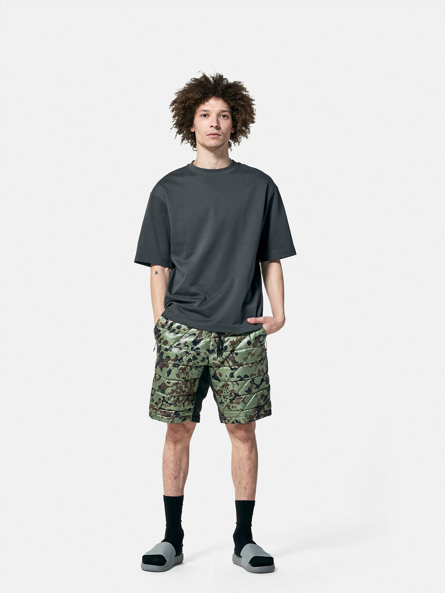 M Down Short - Vintage Army Camo