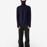 BALACLAVA SWEATER - Carbon Blue - front