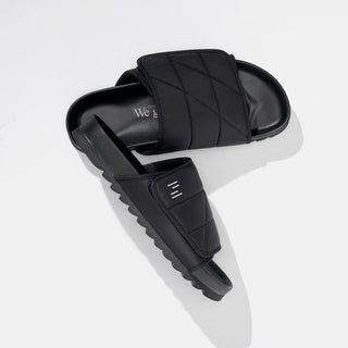 Unusex Puffy Slide - Black