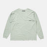 LS Tee - Sage - flat lay - front