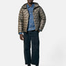 Man Packable Down Jacket - Morel - front