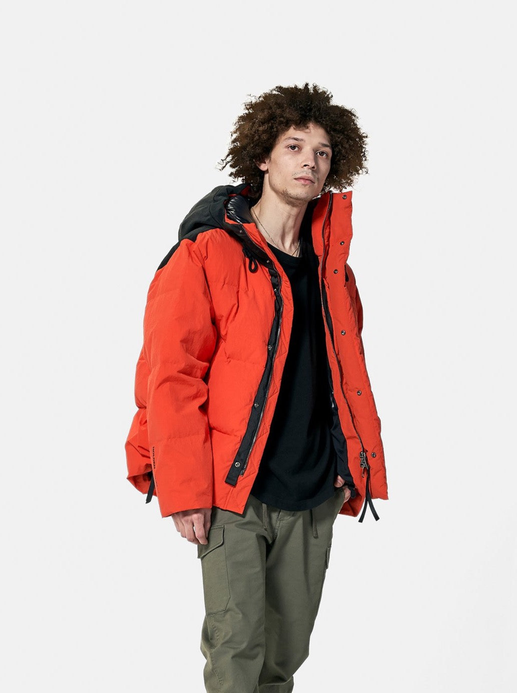 Man Fowler Down Parka - Burnt Orange