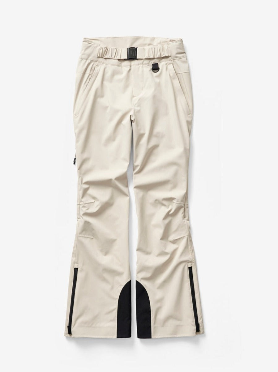 Women's Belted Alpine Pants - Canvas - flat lay