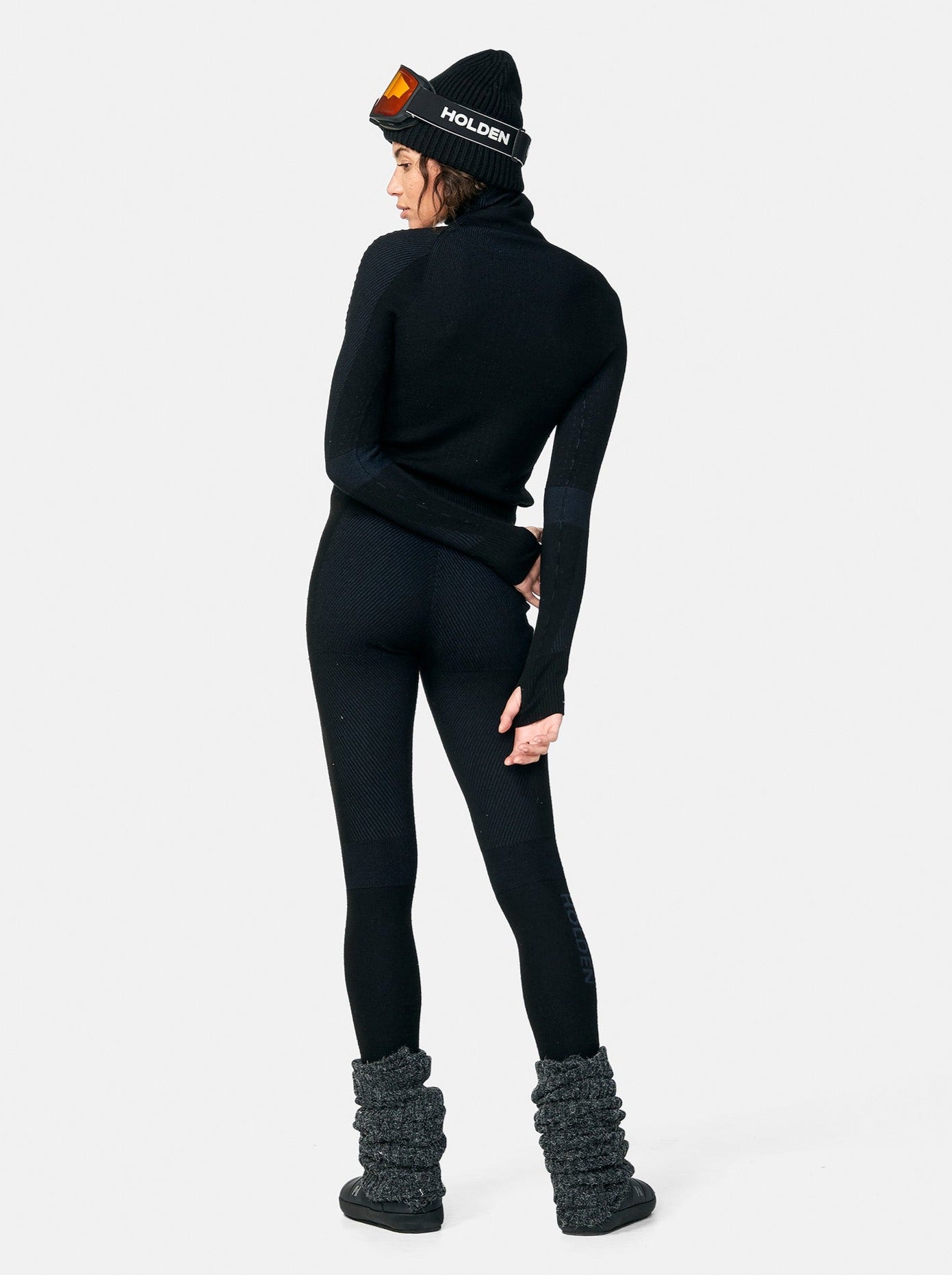 Woman Airwarm Bottom - Black - back