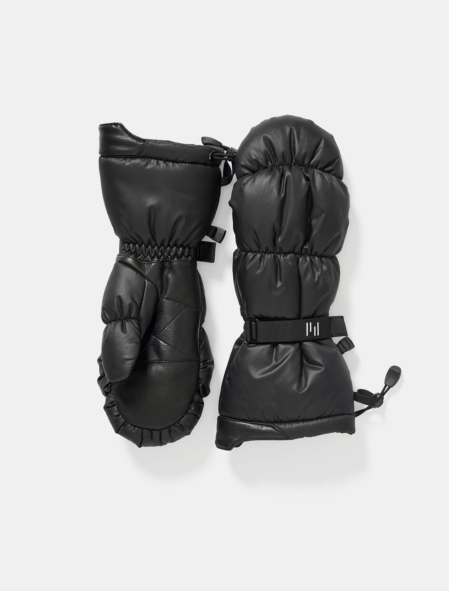 W Puffy Mitten - Black