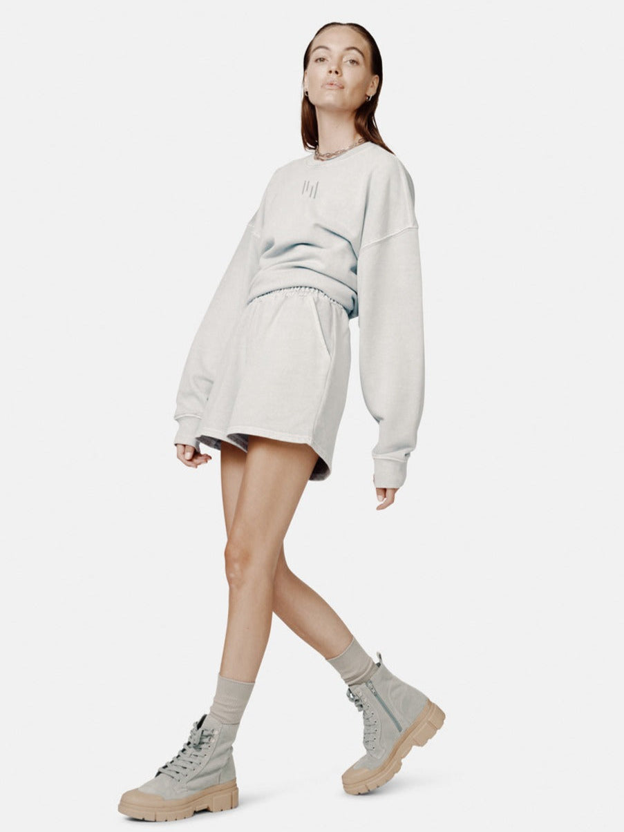 Woman French Terry Lounge Short - Quarry